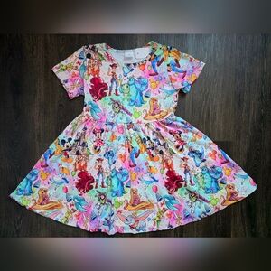 Disney boutique style Disney character print dress